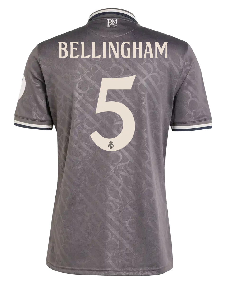 BELLINGHAM #5 Real Madrid 24/25 Stadium Men's Third Shirt