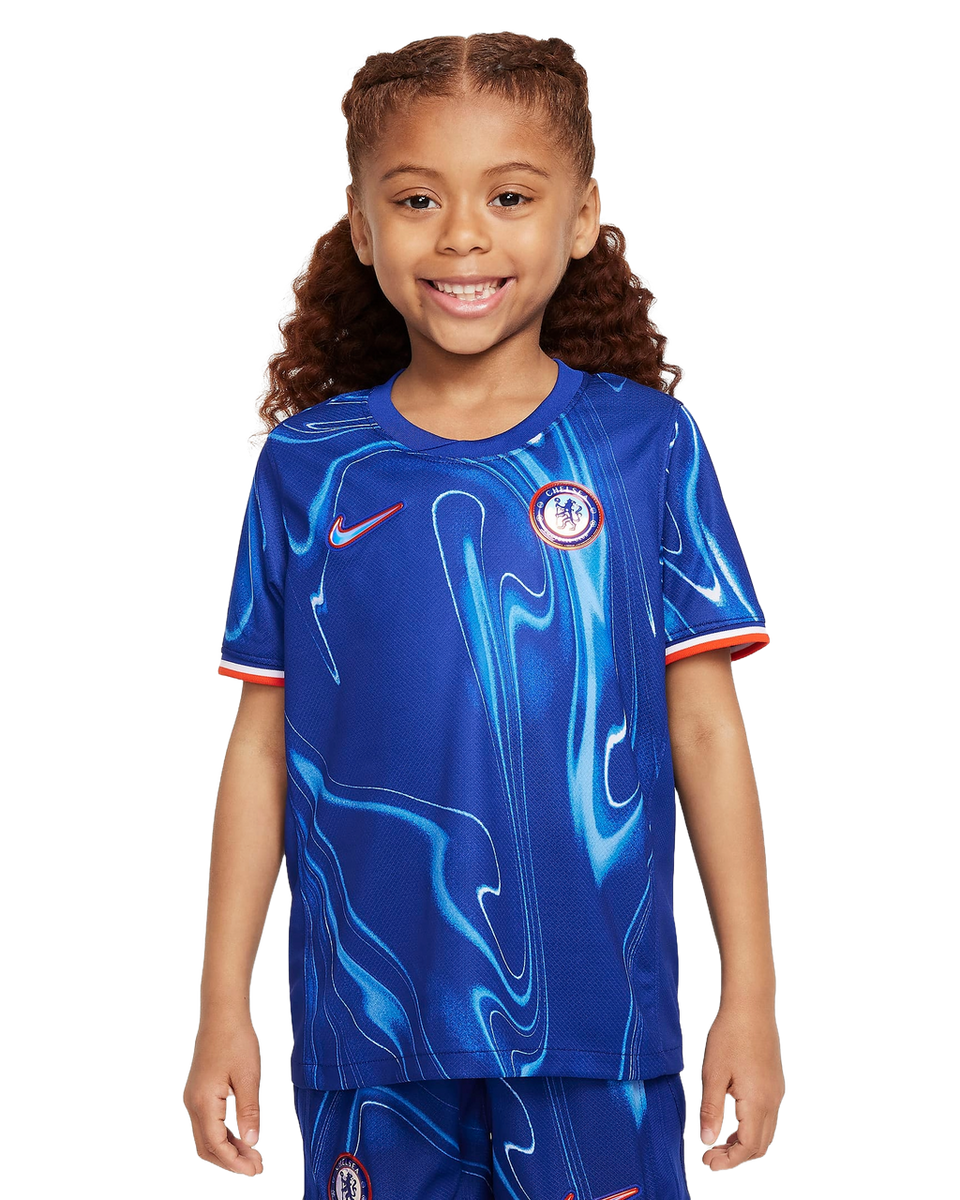 PALMER #20 Chelsea 24/25 Kid's Home Shirt and Shorts - Chelsea Font
