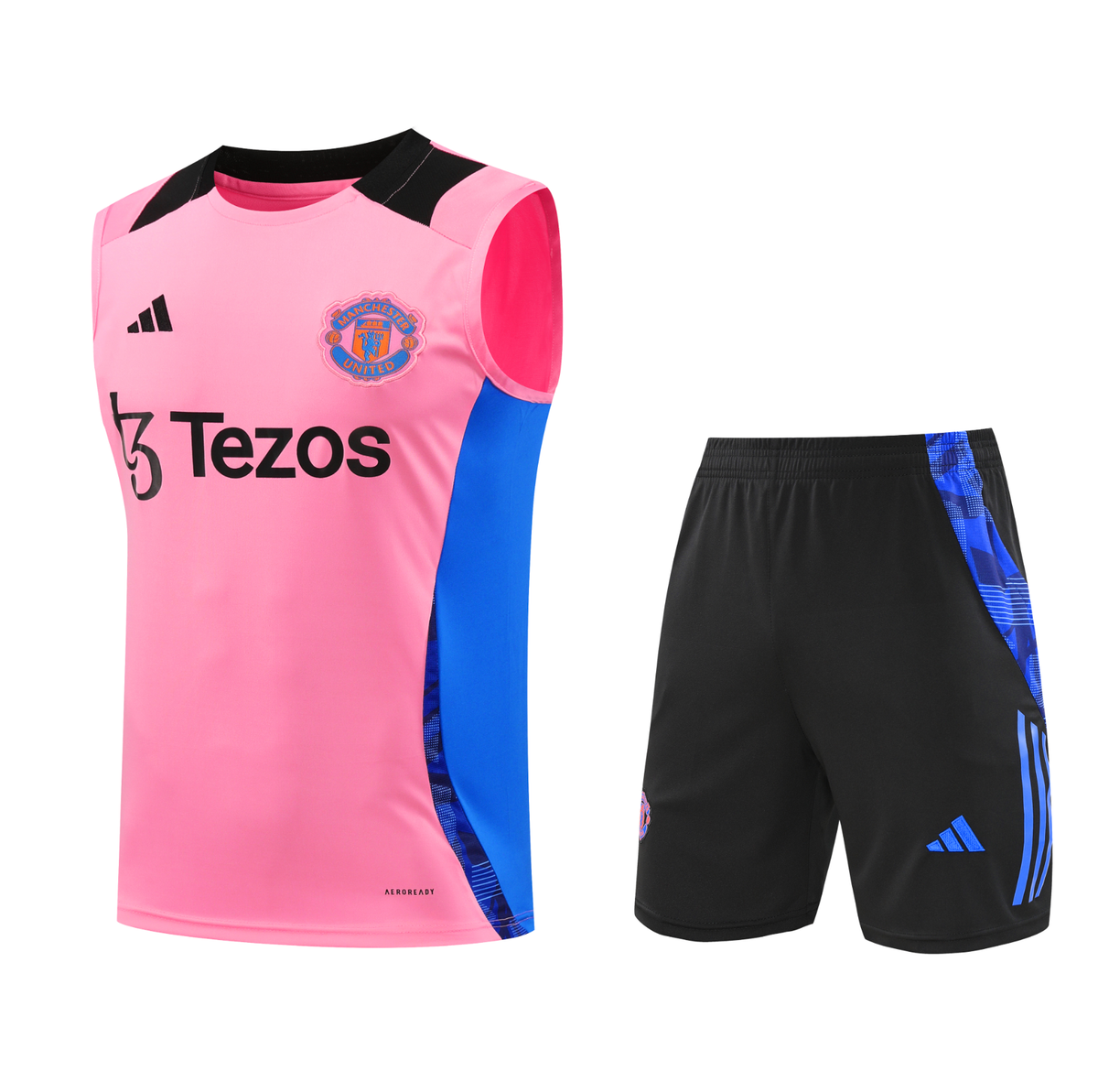 Manchester United 24/25 Men's Pink Training Tank Top