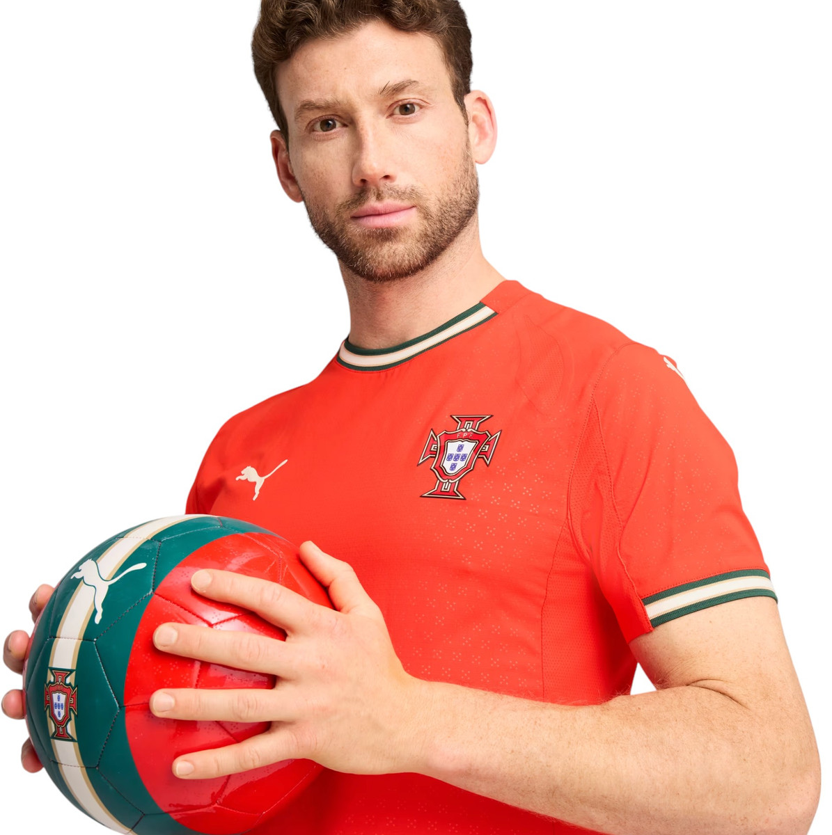 Portugal 2025 Authentic Men's Home Shirt