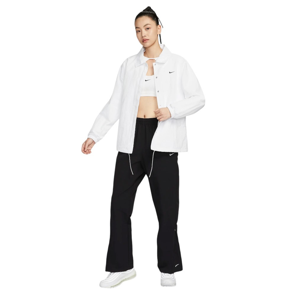 Nike Women's White Coach Jacket