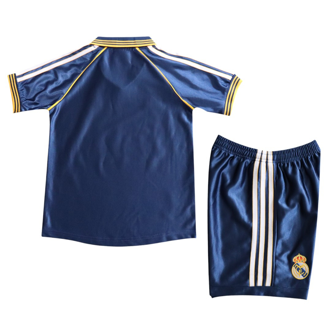 Real Madrid 98/99 Kid's Third Retro Mini-Kit