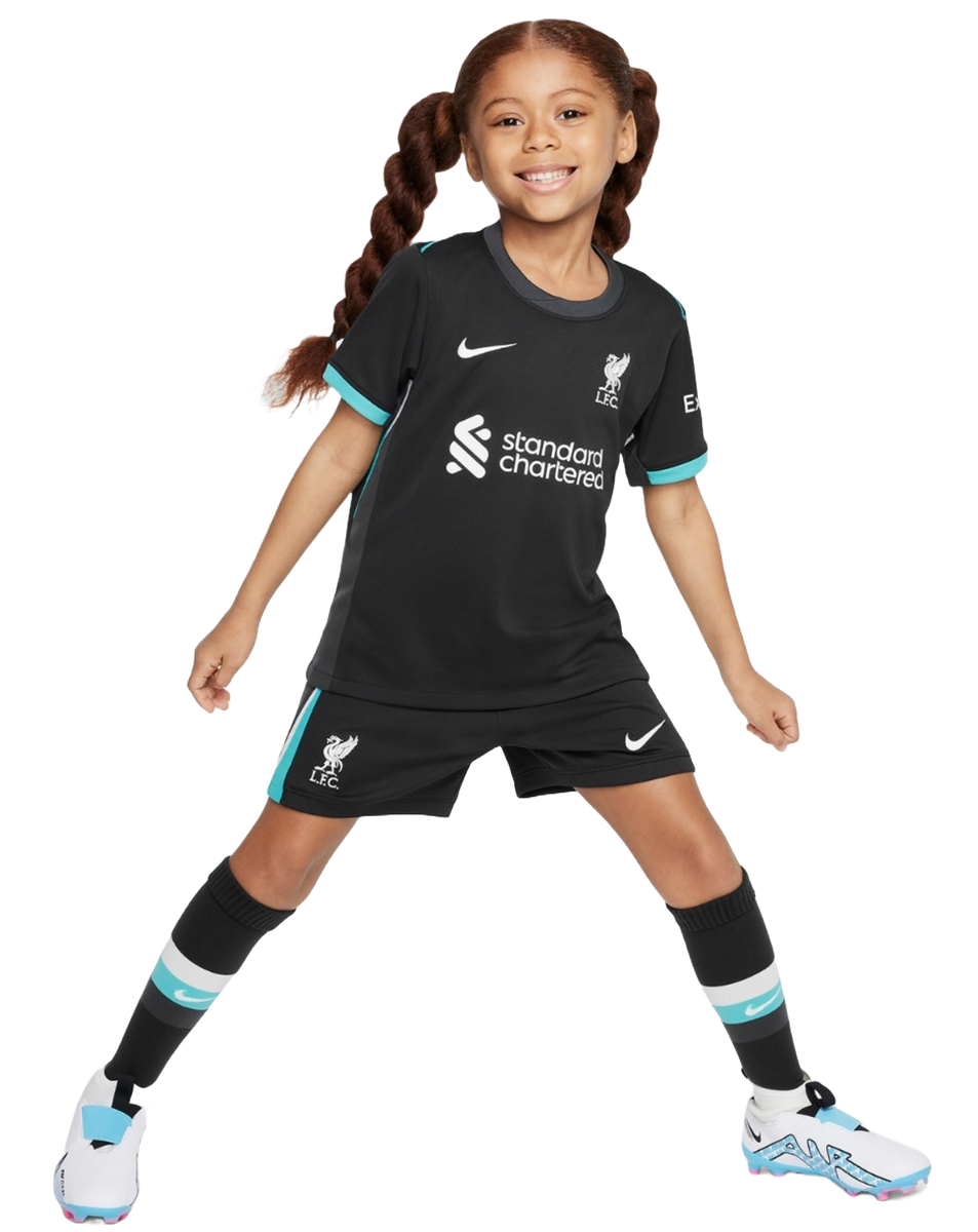 CHAMPIONS 24/25 Liverpool 24/25 Kid's Away Shirt and Shorts