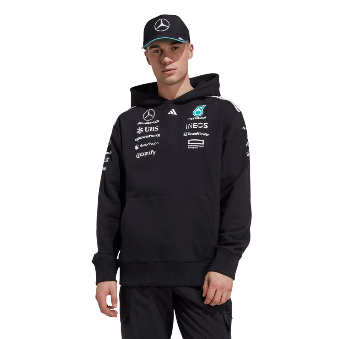 Mercedes-AMG 2025 Black Team Hoodie