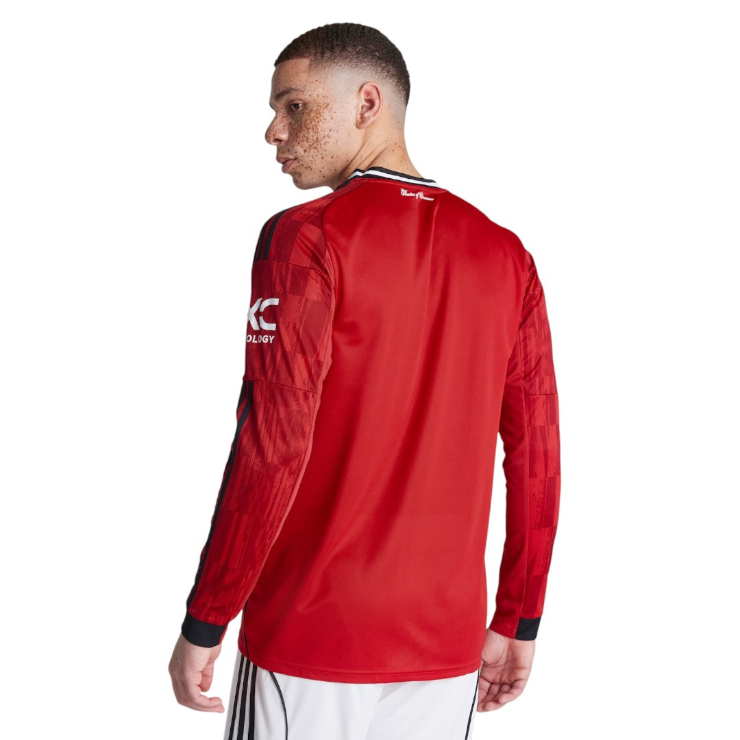 Manchester United 25/26 Men's Home Long Sleeve Shirt
