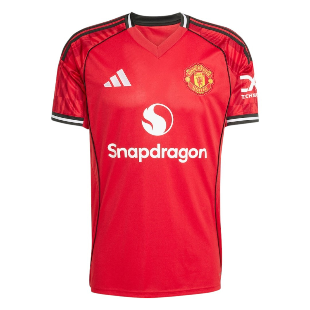 B.FERNANDES #8 Manchester United 25/26 Stadium Men's Home Shirt - PL Font
