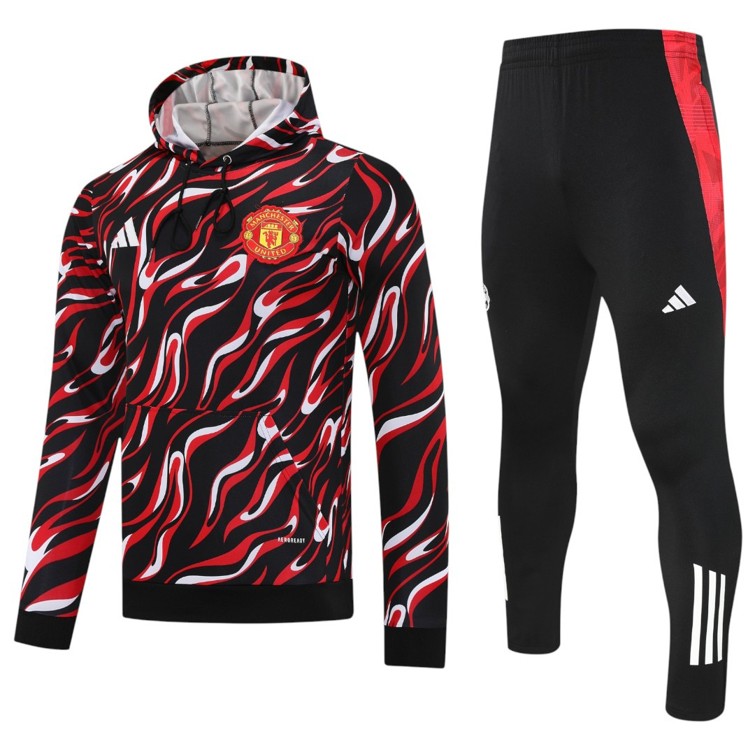 Manchester United 25/26 Men's Pre-Match Hoodie Tracksuit