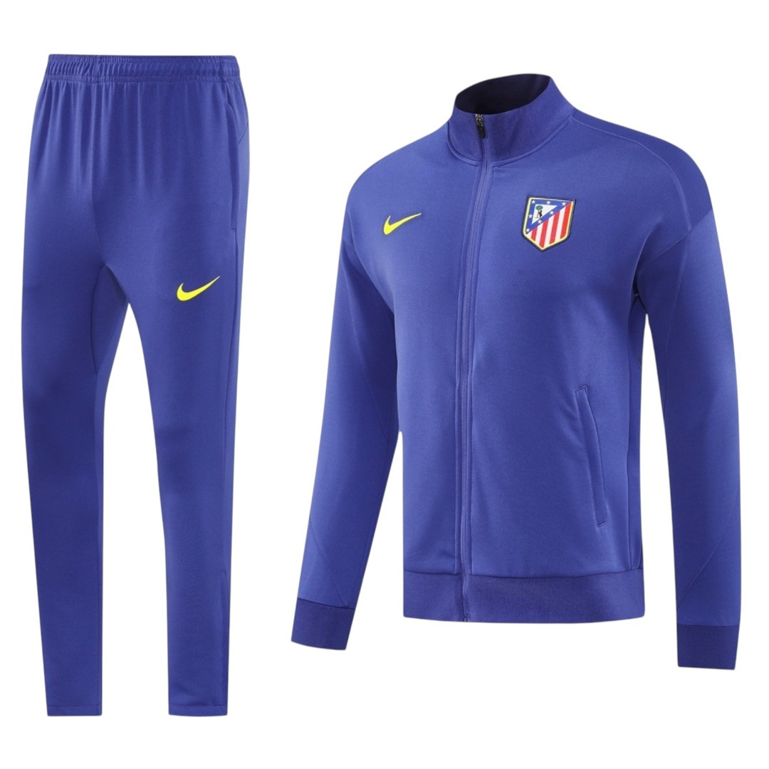 Atletico Madrid 25/26 Men's Blue Long Zip Jacket