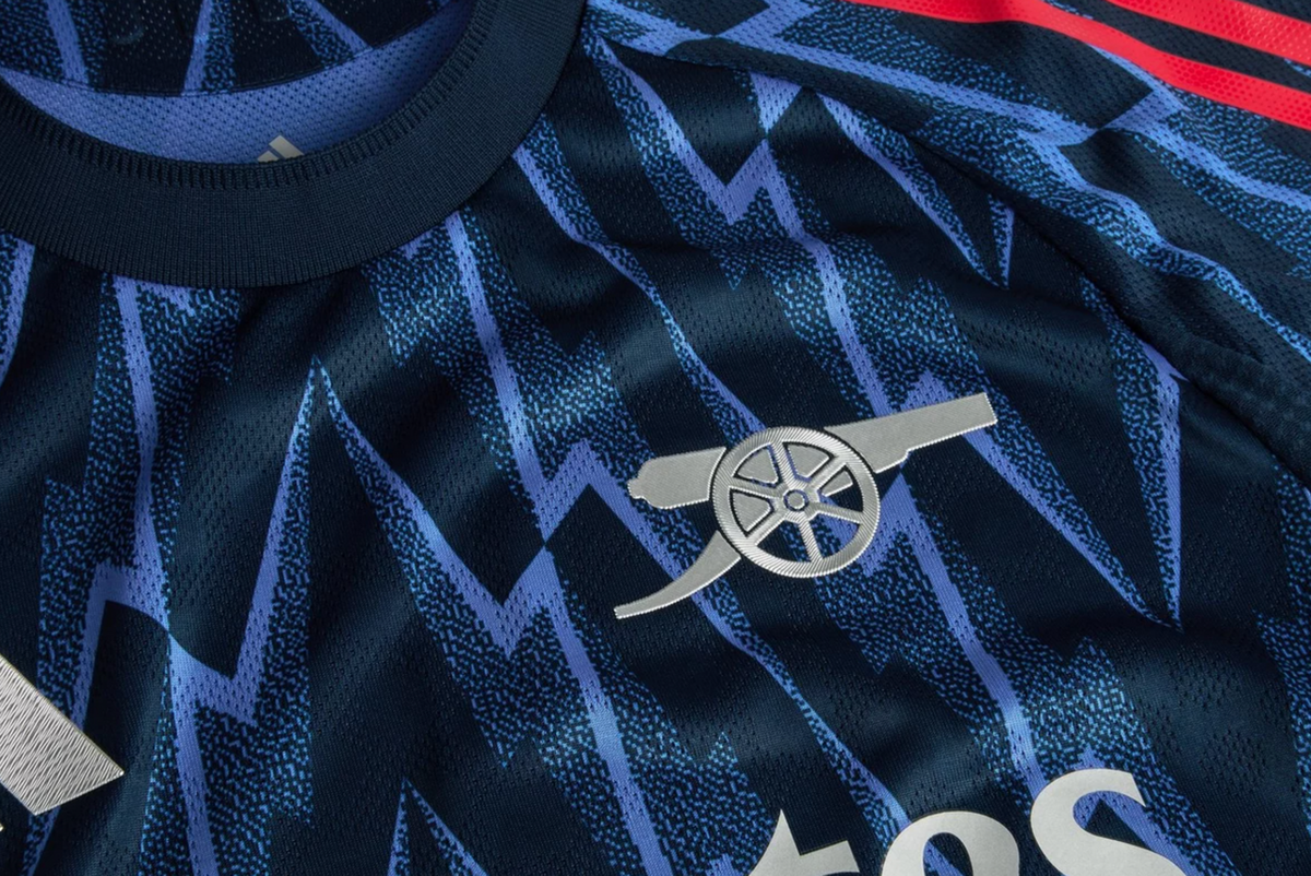 ØDEGAARD #8 Arsenal 25/26 Authentic Men's Away Shirt - PL Font