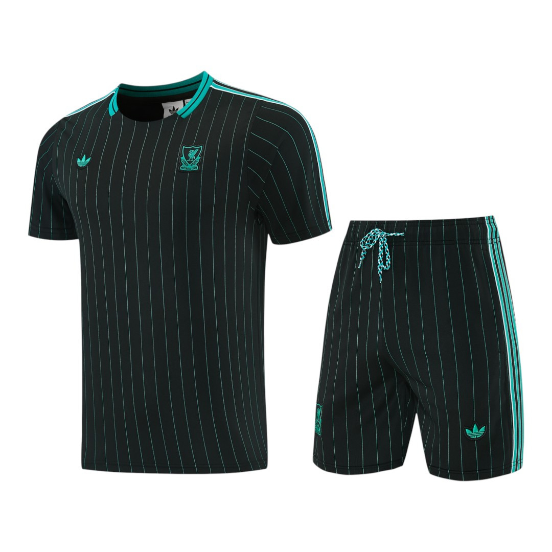 Liverpool 25/26 Men's Black Icons Shirt