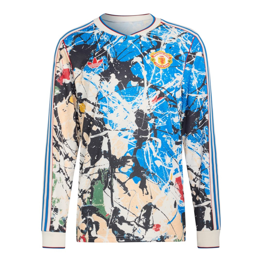 Manchester United 25/26 Men's Stone Roses Long Sleeve Shirt