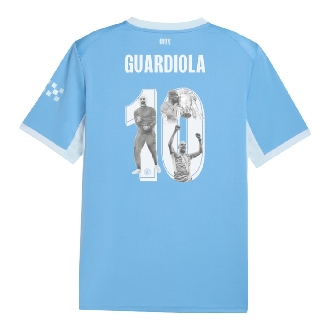 #10 GUARDIOLA Manchester City 26/27 Stadium Men's Home Shirt