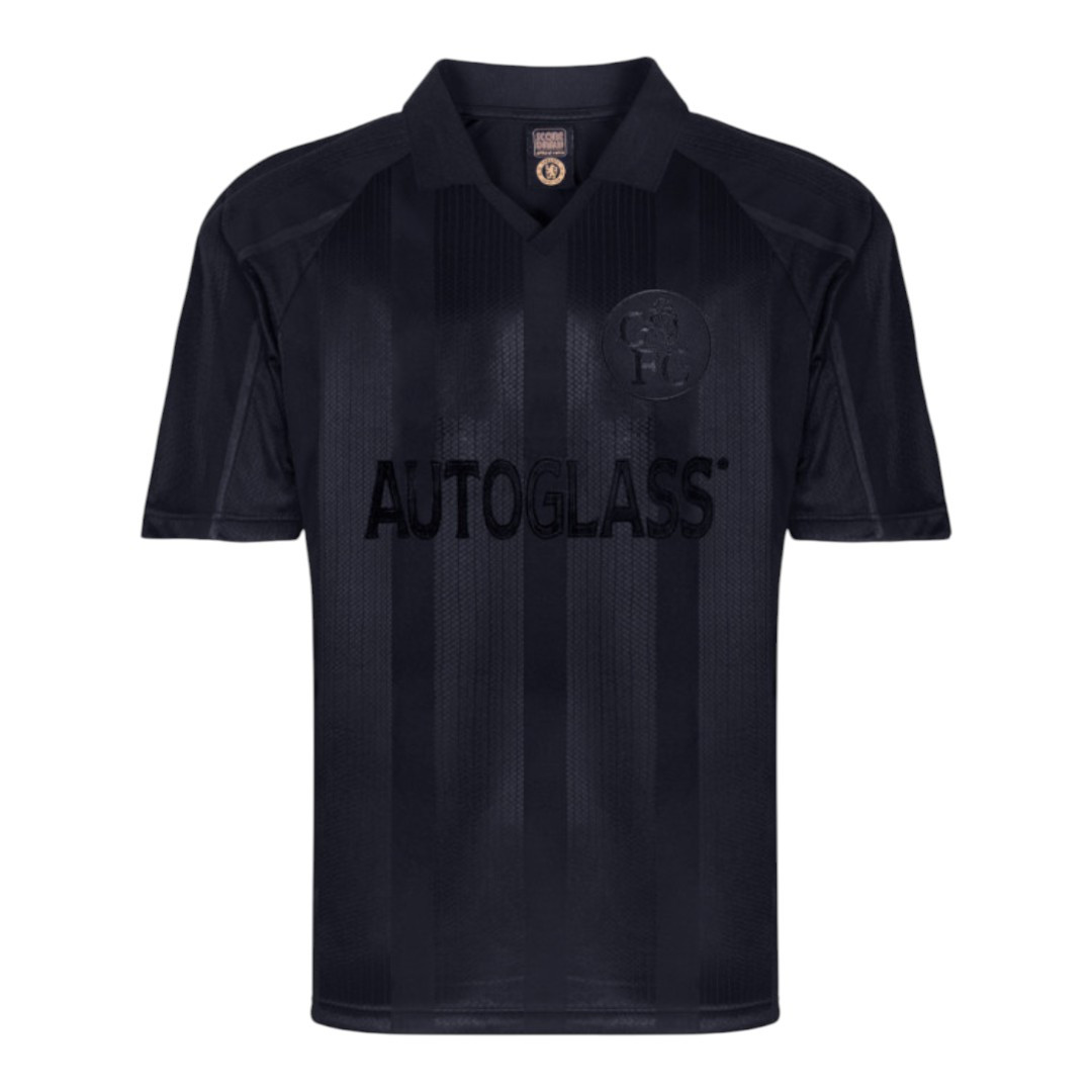 Chelsea 1998 Men's Black Out Retro Shirt
