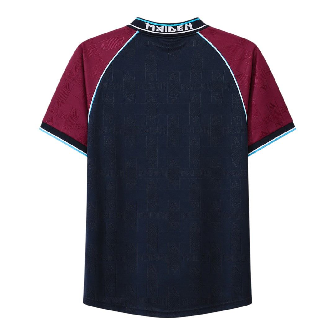 West Ham United x Iron Maiden 99/01 Men's Third Retro Shirt
