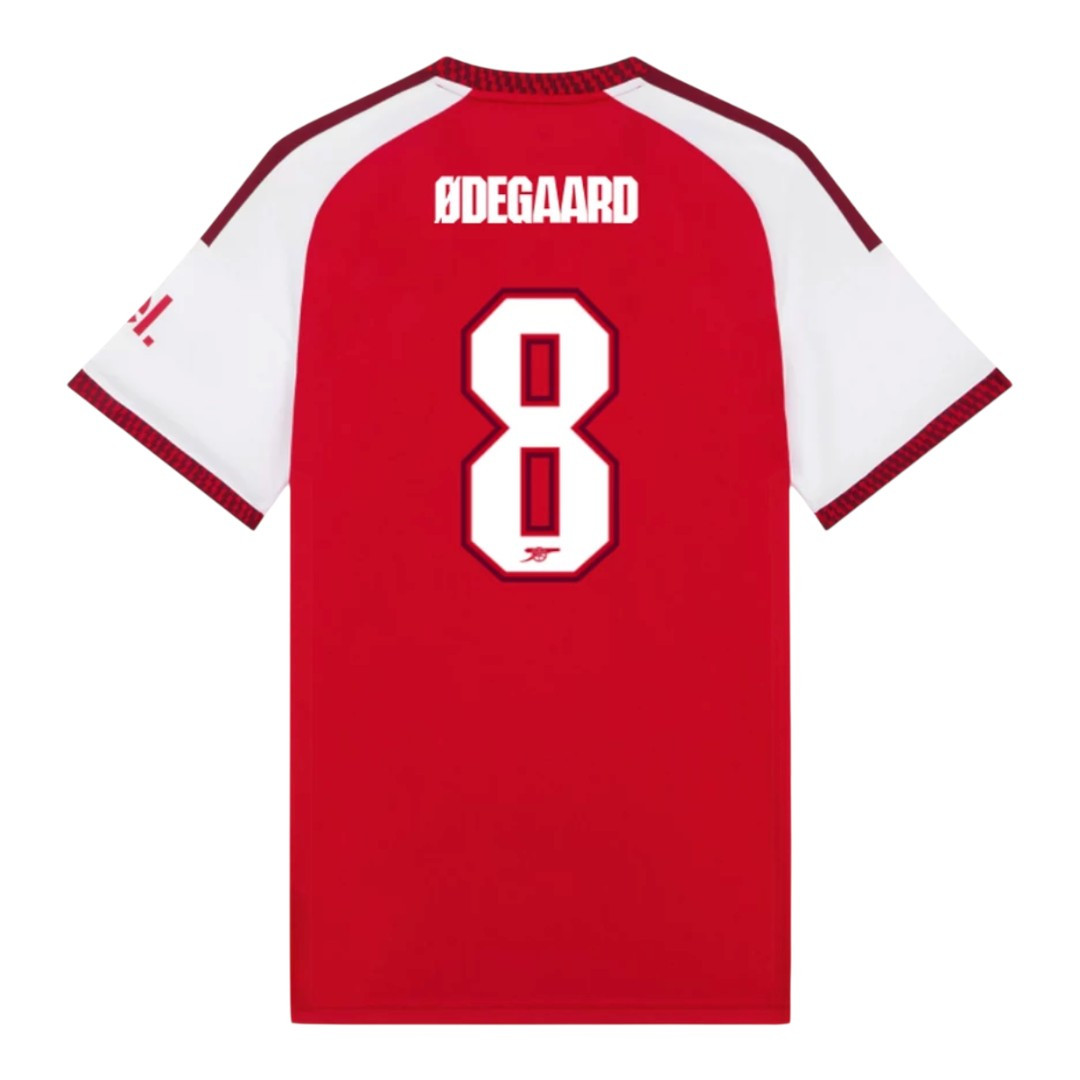 ØDEGAARD #8 Arsenal 26/27 Stadium Men's Home Shirt - Club Font
