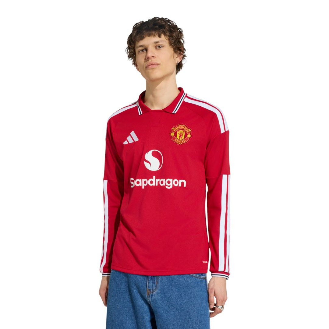 Manchester United 26/27 Men's Home Long Sleeve Shirt