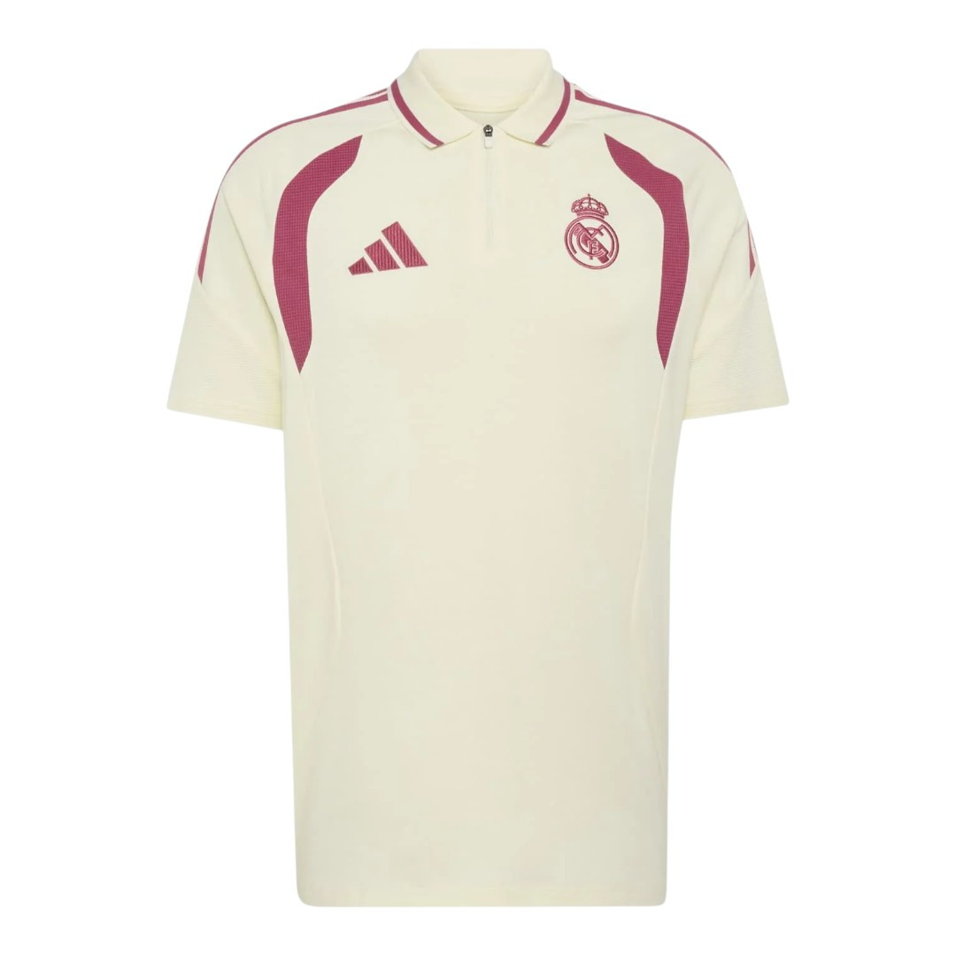Real Madrid 26/27 Men's Beige Training Polo