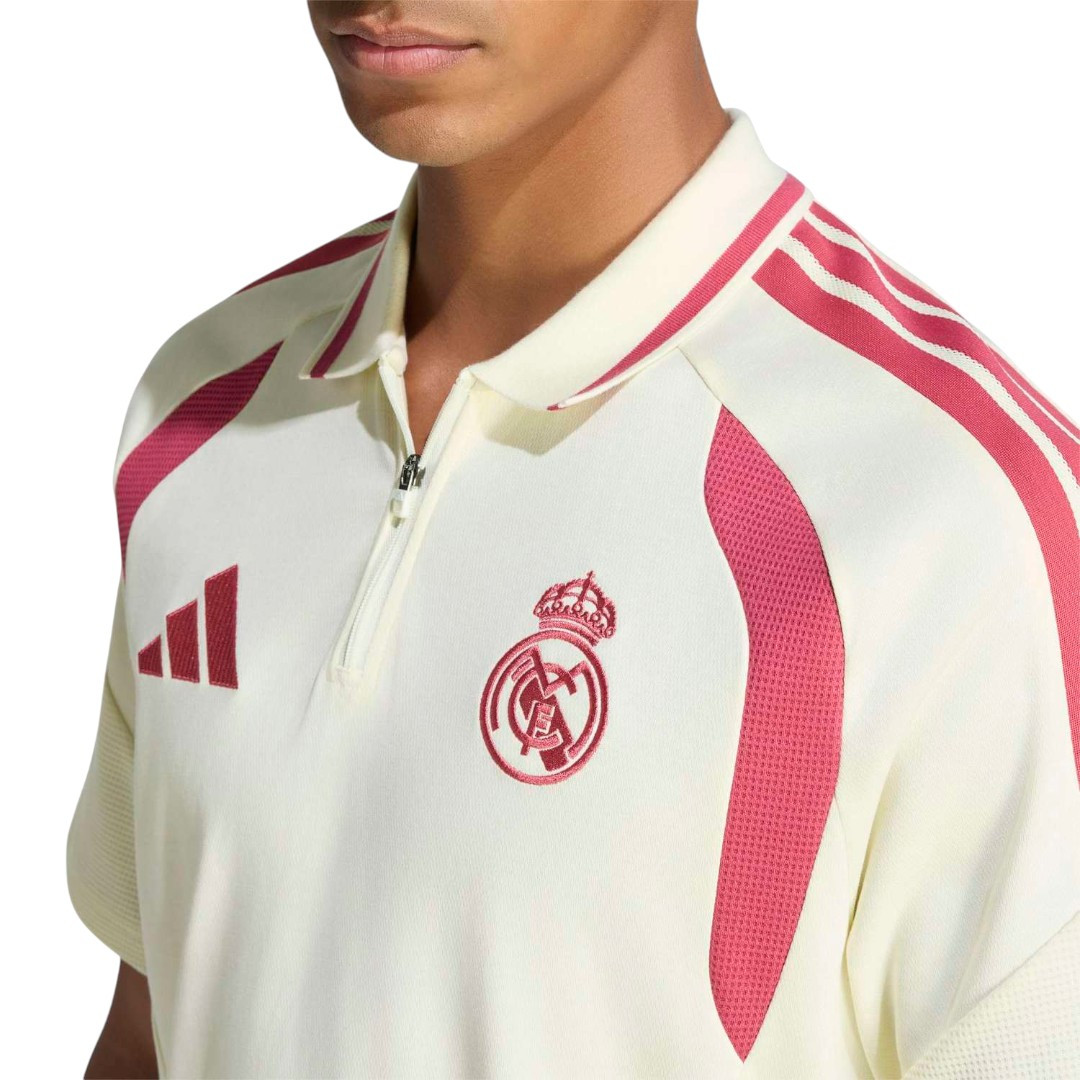 Real Madrid 26/27 Men's Beige Training Polo