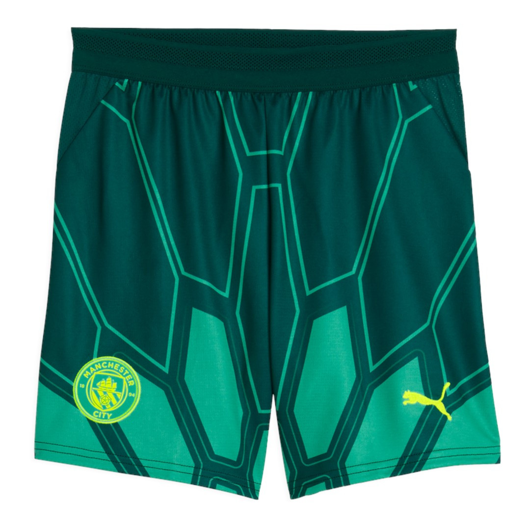 Manchester City 26/27 Kid's Green Goalkeeper Set