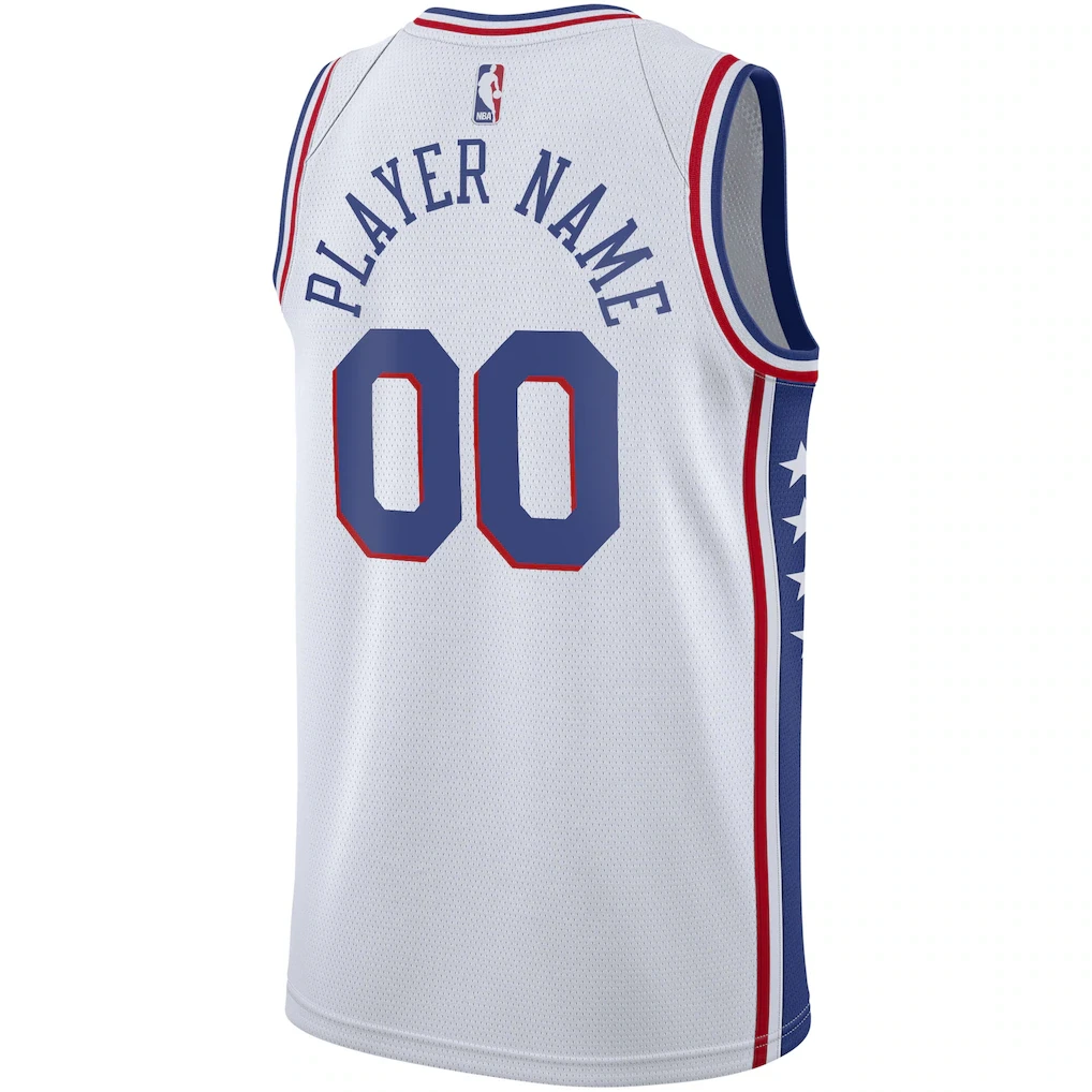 Philadelphia 76ers 26/27 Men's Swingman Custom Jersey - Association