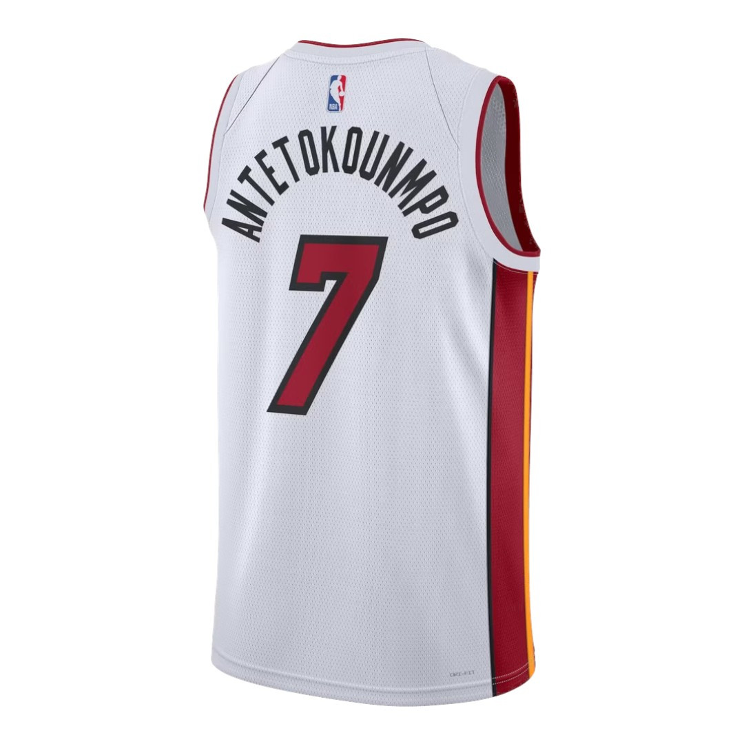 ANTETOKOUNMPO #7 Miami Heat 26/27 Men's Swingman Jersey - Association