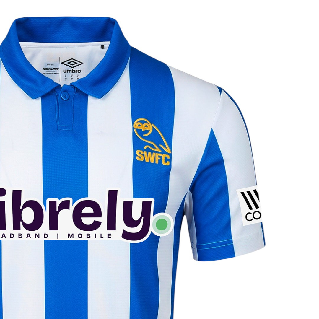 Sheffield Wednesday 26/27 Stadium Men's Home Shirt