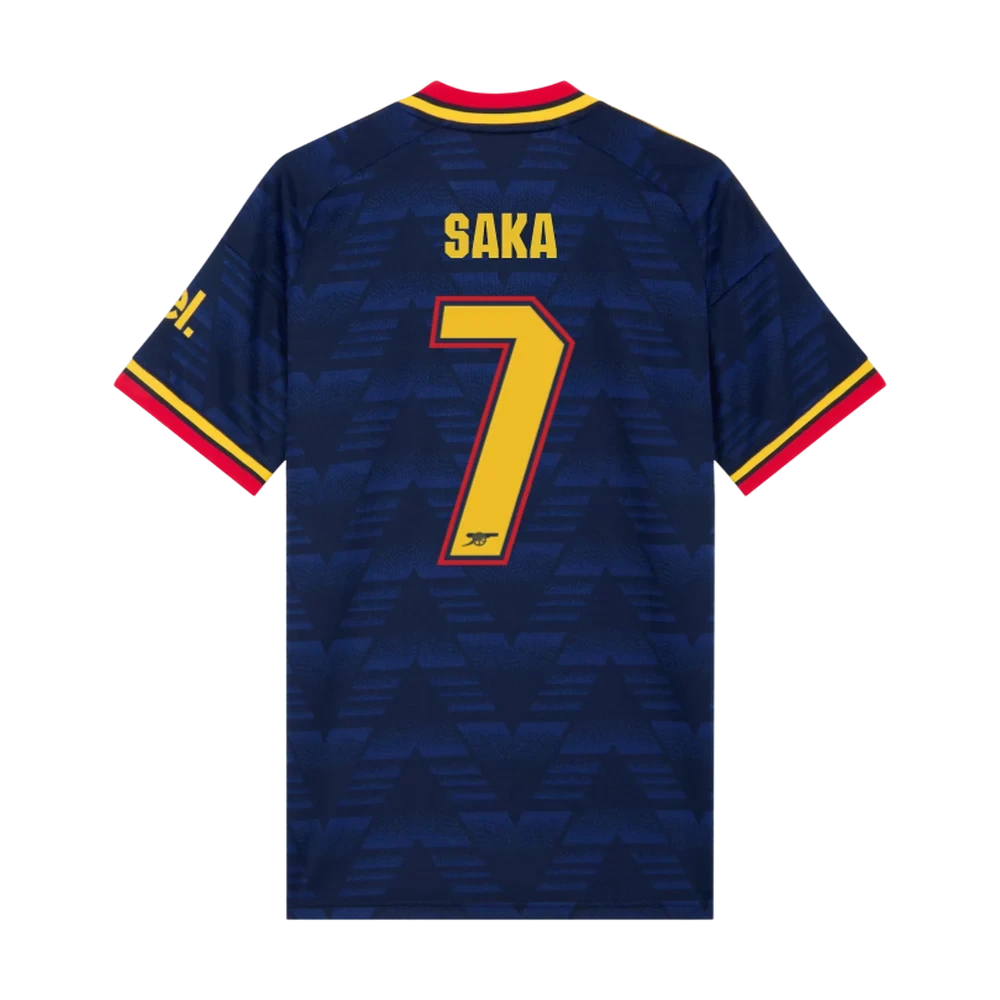 SAKA #7 Arsenal 26/27 Stadium Men's Away Shirt - Club Font