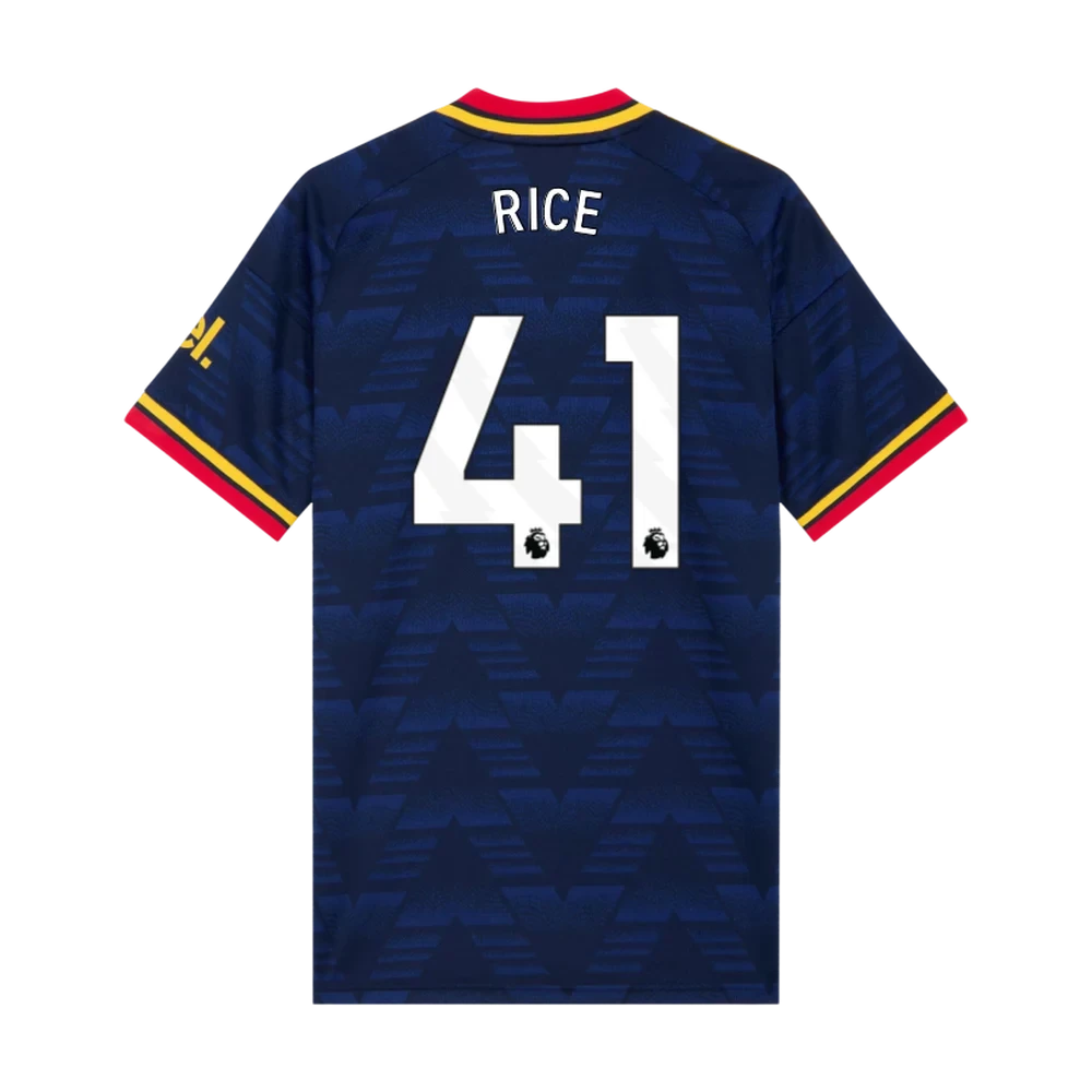 RICE #41 Arsenal 26/27 Stadium Men's Away Shirt - PL Font