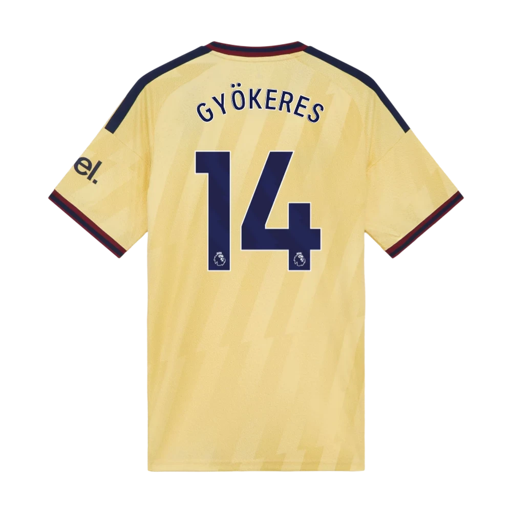 GYÖKERES #14 Arsenal 26/27 Stadium Men's Third Shirt - PL Font