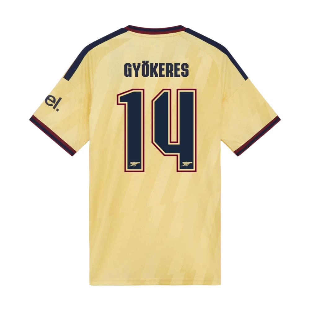 GYÖKERES #14 Arsenal 26/27 Stadium Men's Third Shirt - Club Font