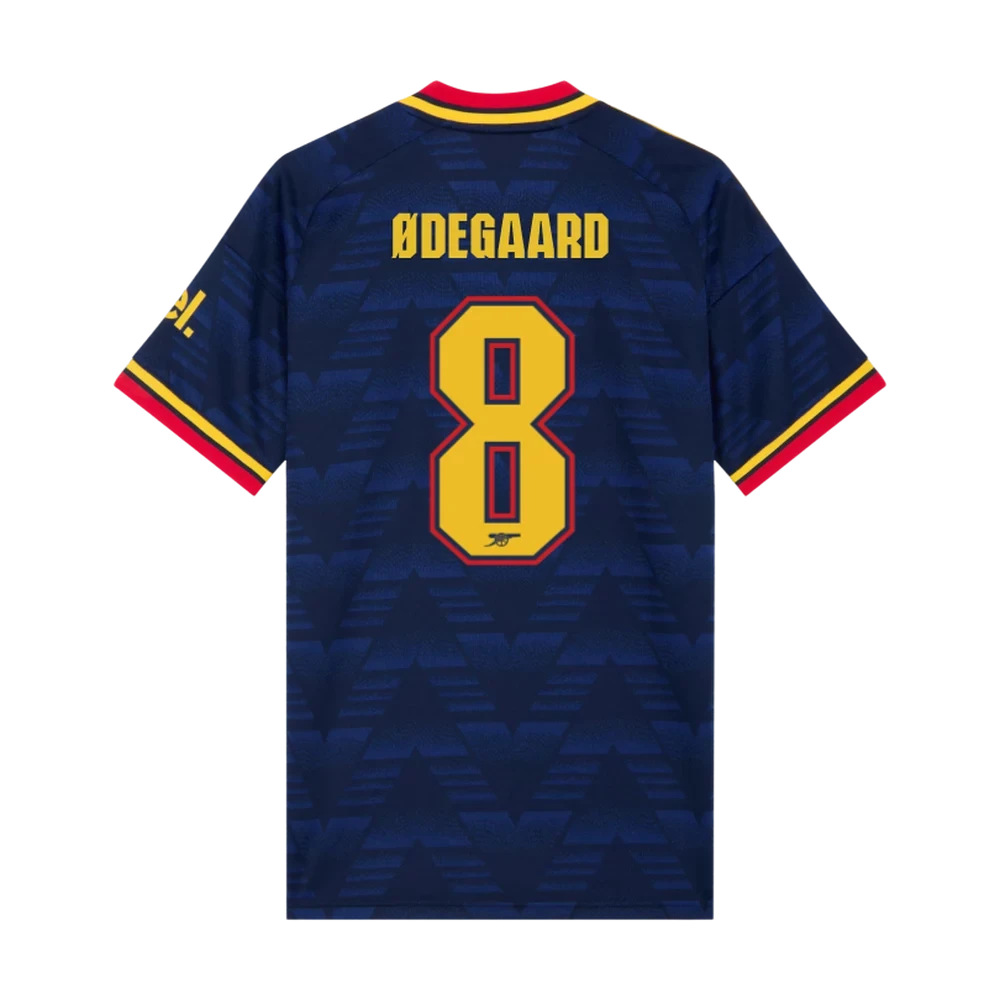 ØDEGAARD #8 Arsenal 26/27 Stadium Men's Away Shirt - Club Font