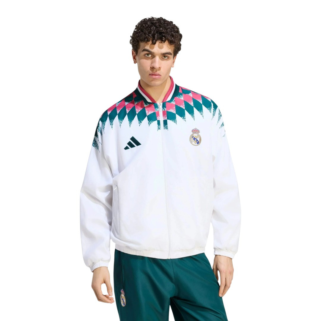 Real Madrid 26/27 Men's Stadium White Jacket