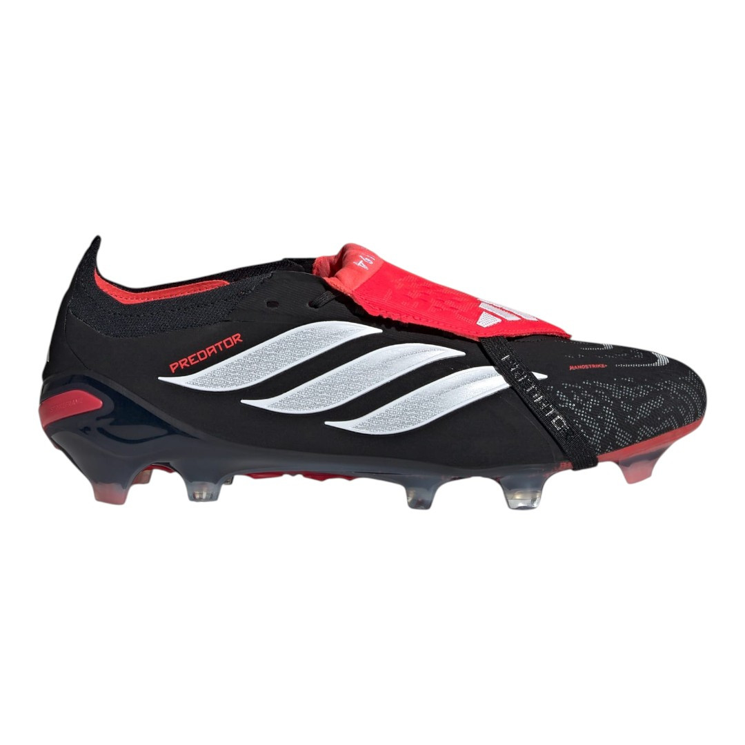 Predator Elite FG Fold-Over Tongue - Black/White/Red