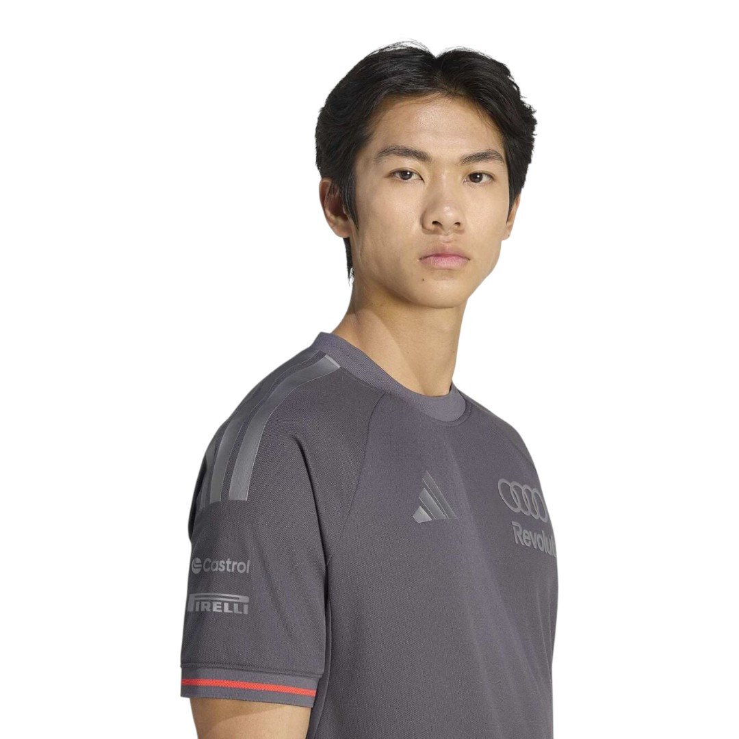 Audi Revolut 2026 Grey Authentic Driver Tee