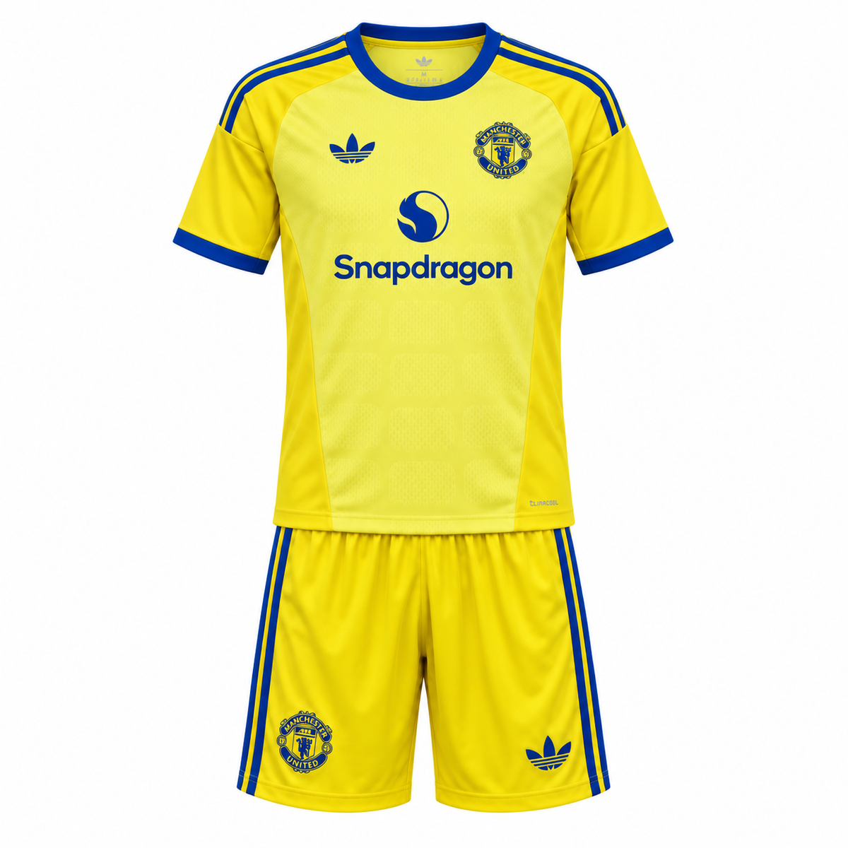 Manchester United 26/27 Kid's Yellow Goalkeeper Set