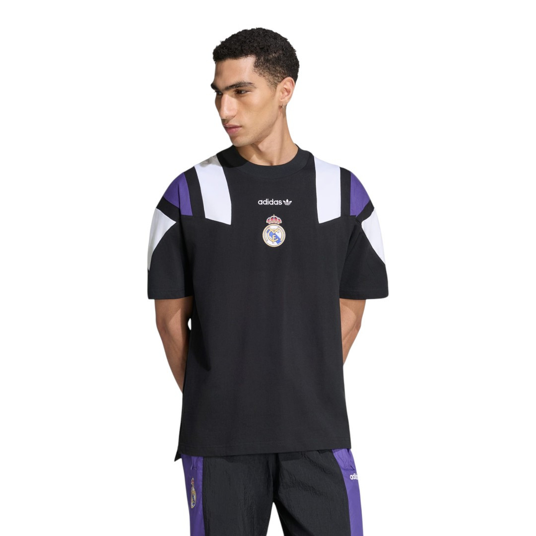 Real Madrid 26/27 Men's EQT Black T-Shirt