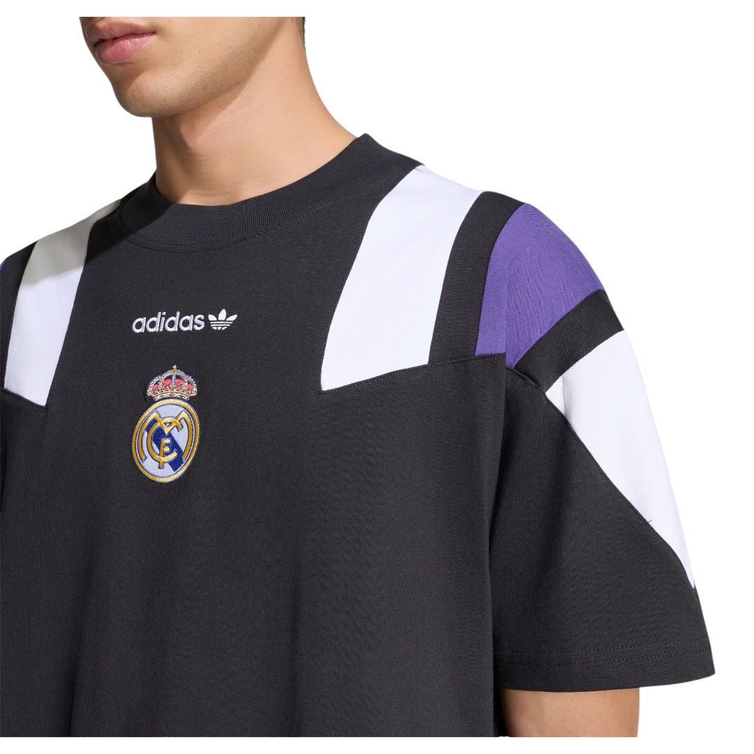 Real Madrid 26/27 Men's EQT Black T-Shirt