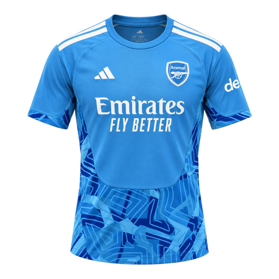 Arsenal 26/27 Kid's Blue Goalkeeper Set