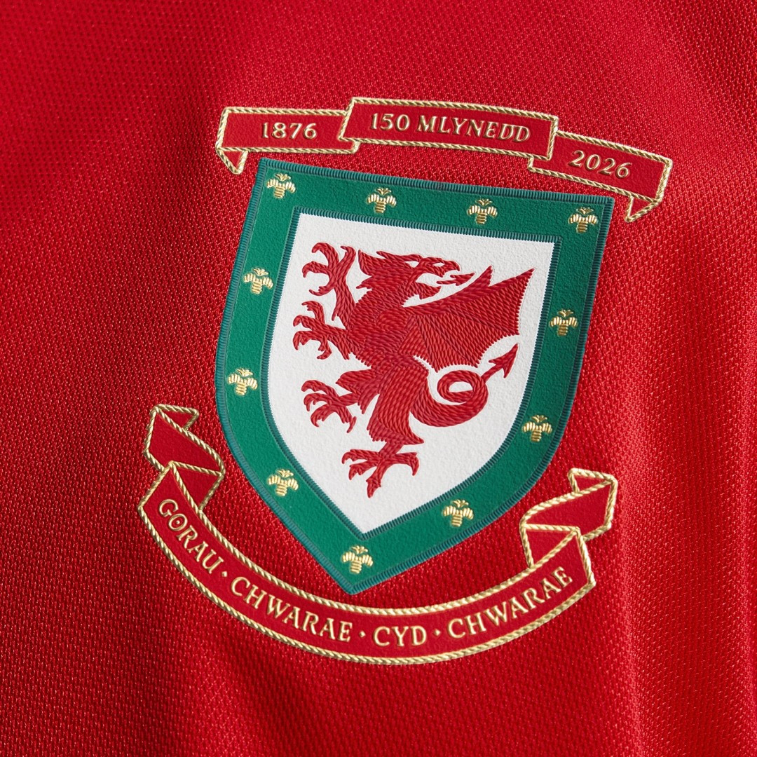 Wales 2026 Men's 150th Anniversary Long Sleeve Shirt
