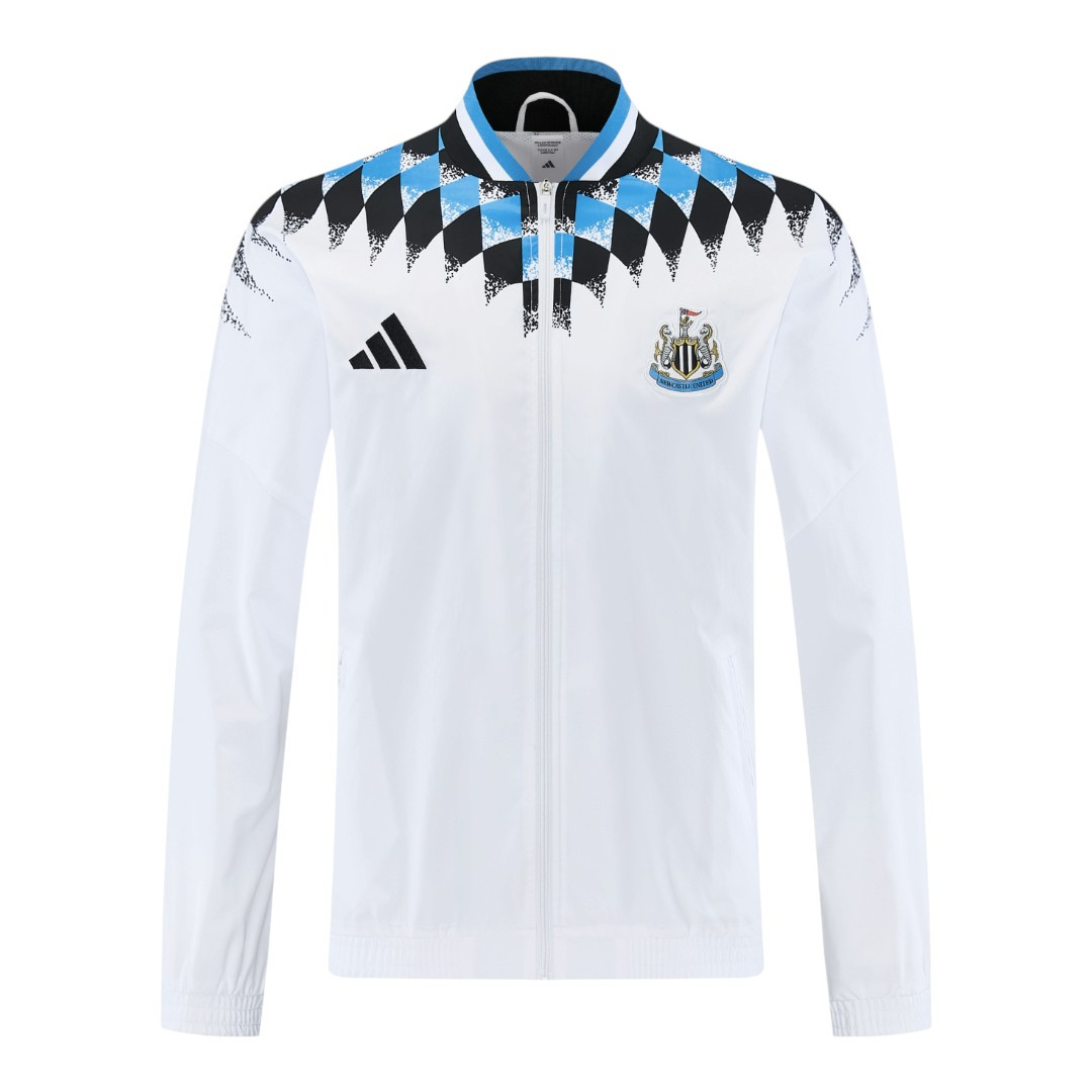 Newcastle United 26/27 Men's White Stadium Windbreaker