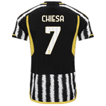 CHIESA #7 Juventus 23/24 Stadium Men's Home Shirt