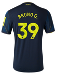 BRUNO G. #39 Newcastle United 23/24 Authentic Men's Third Shirt - PL Font