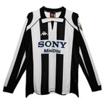 Juventus 97/98 Men's Home Retro Long Sleeve Shirt