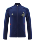 Spain 24/25 Men's Dark Blue Long Zip Jacket