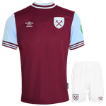 West Ham United 24/25 Kid's Home Shirt and Shorts