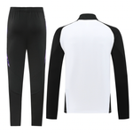 Germany 24/25 Men's White Long Zip Jacket