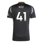 RICE #41 Arsenal 24/25 Stadium Men's Away Shirt - PL Font