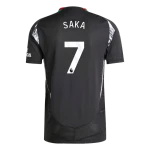 SAKA #7 Arsenal 24/25 Authentic Men's Away Shirt - PL Font
