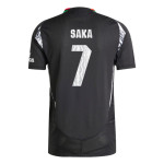 SAKA #7 Arsenal 24/25 Authentic Men's Away Shirt - Arsenal Font