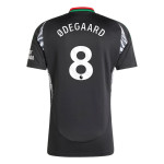 ØDEGAARD #8 Arsenal 24/25 Stadium Men's Away Shirt - PL Font